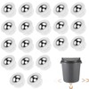 20Pcs Mini Caster Wheel 360° Rotatable Mini Ball Transfer Bearing