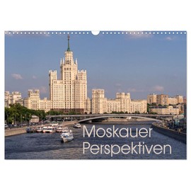 Moskauer Perspektiven (Wandkalender 2026 DIN A3 quer), CALVENDO Monatskalender
