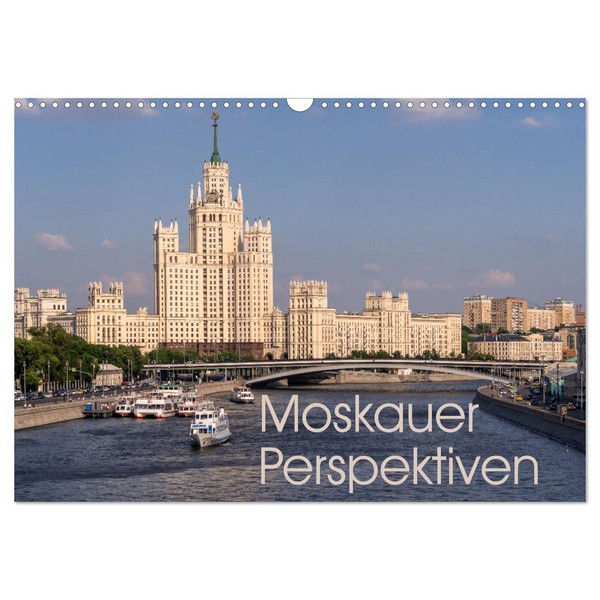 Moskauer Perspektiven (Wandkalender 2026 DIN A3 quer), CALVENDO Monatskalender