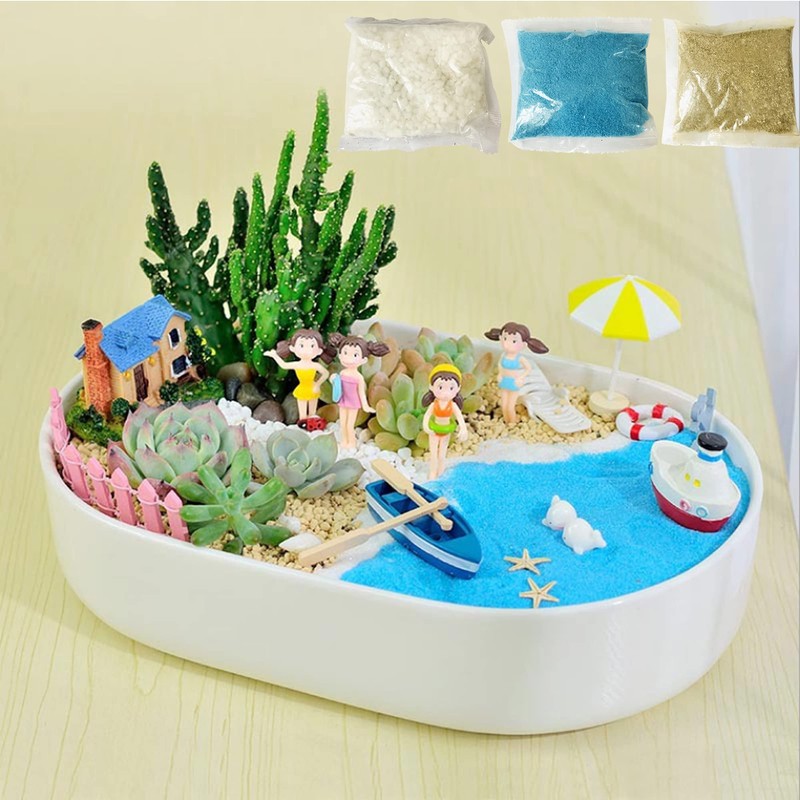 Cayway 9 Pack Miniature Basing Kit Scenery Basing Material Kit