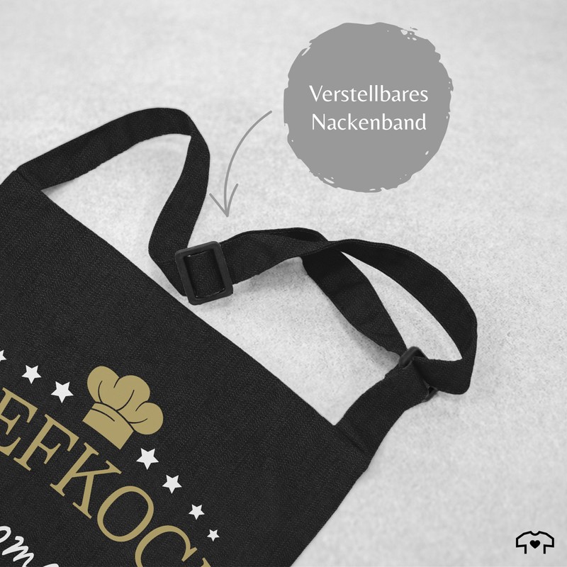 Geschenk mit Namen personalisiert by Shirtracer - Apron - Cooking