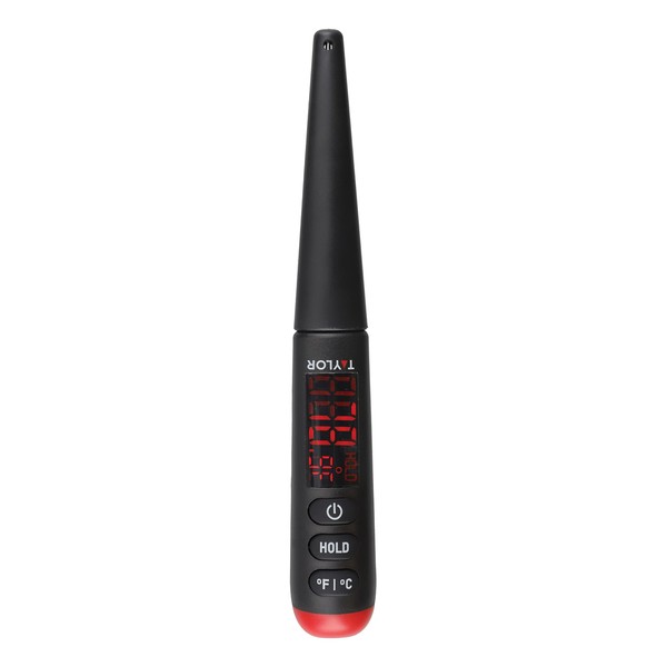 Taylor Pro digitales Thermometer, mit hellem LED Bildschirm, für Fleisch,