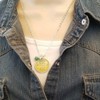 Piglet and Winnie the Pooh AA Milne Love Quote Necklace