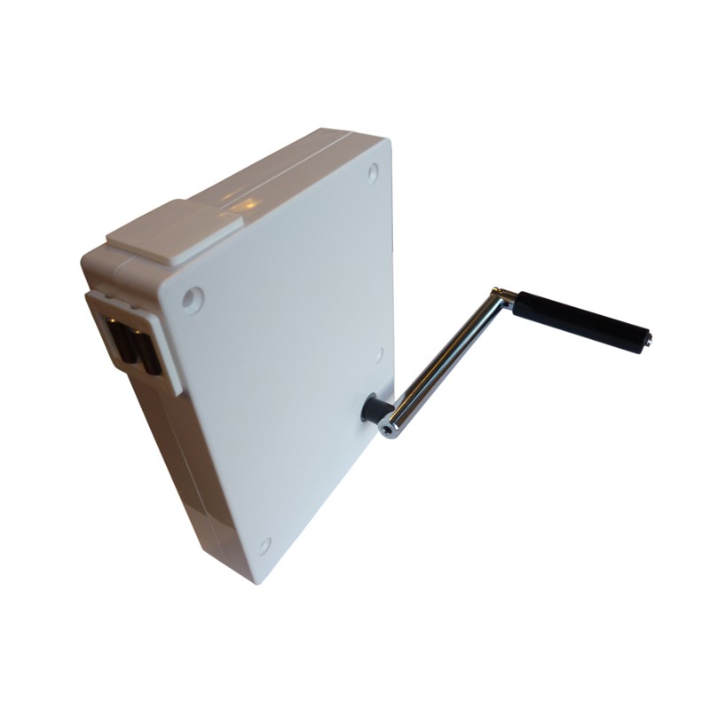 Crank for roller shutter crank winder 8 mm shaft