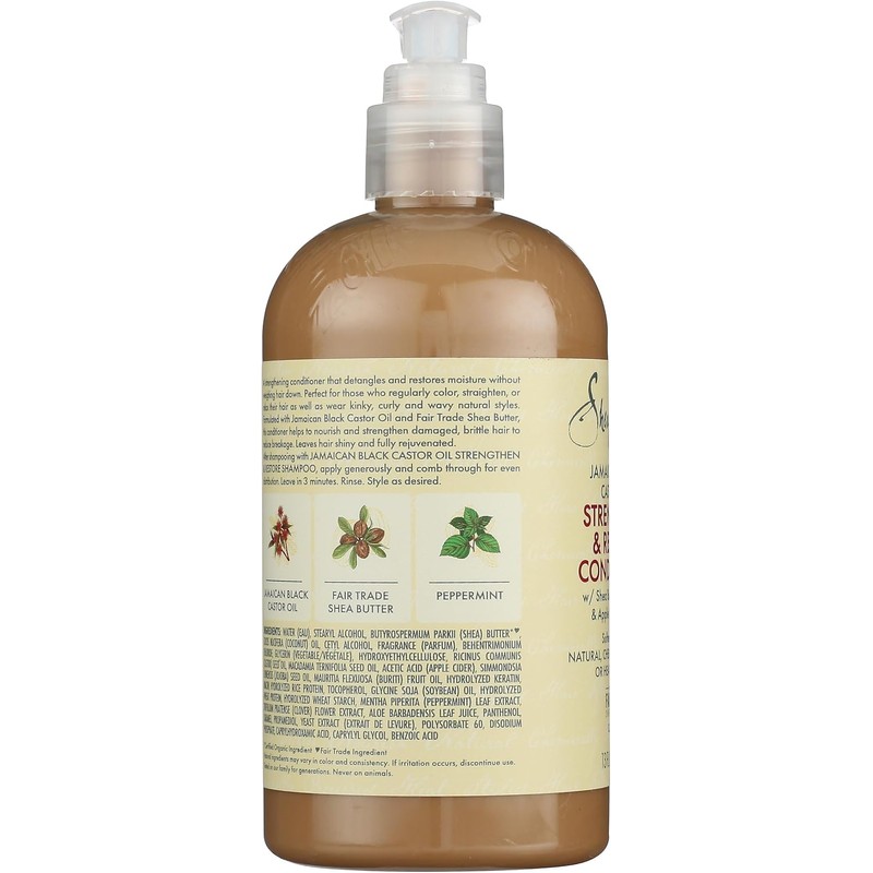 Shea Moisture Jamaican Black Castor Oil Strengthen & Restore Conditioner,