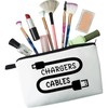 Livel lhood Chargers Cables Makeup Bag Cute Small Organizer Zipper