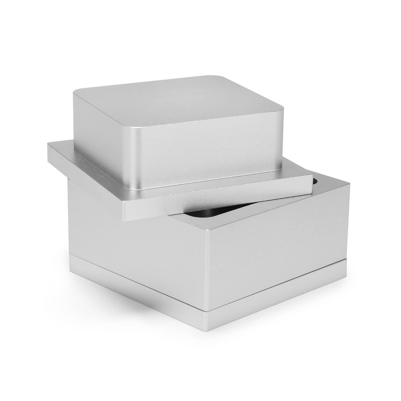Pre-Press Aluminium Mold & Pressing Mold (Silver 2.5x2.5)