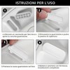 12 Pezzi Ammortizzatori WC, Paraurti per Coperchio Water, Cuscinetti Antirumore