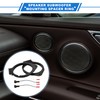 X AUTOHAUX 2 Set Speaker Spacer Ring Tweeter Speaker Spacer