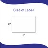 Hybsk 60 PCS Rectangle Removable Labels for Jars Containers Pantry