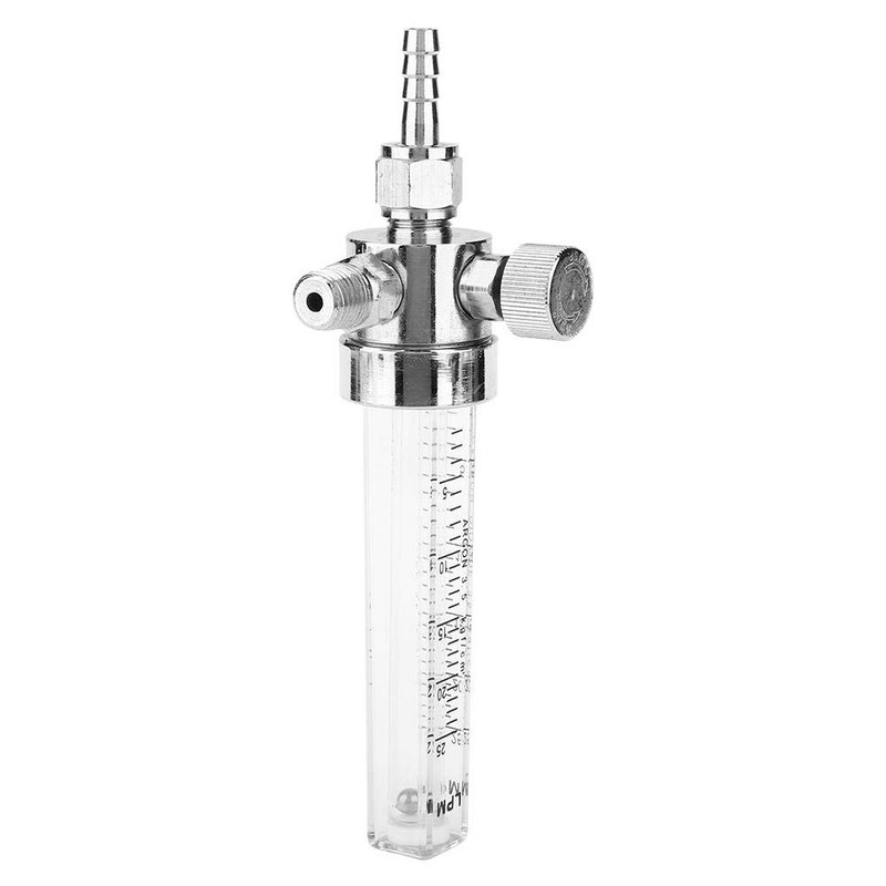 Gas Flow Meter, WL-12 Tube Type Copper Chrome Plated Air
