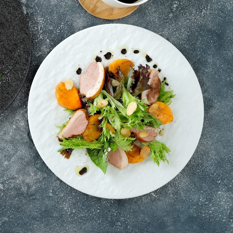 EAST table Flat Plate, 9.8 inches (25 cm), Slate Tone,