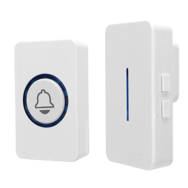 Remote Control Doorbell Wireless Long Distance Loud Volume Stick Music
