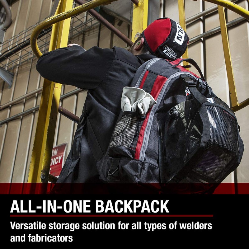 Lincoln Electric Welders All-in-One Backpack | Tool, PPE and Electronics