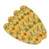 Sunny Sunflowers Double-Sided Oval Nail File Emery Board Set 4
