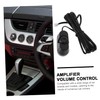 FUNOMOCYA Car Audio Subwoofer Tuner Remote Volume Control Volume Knob