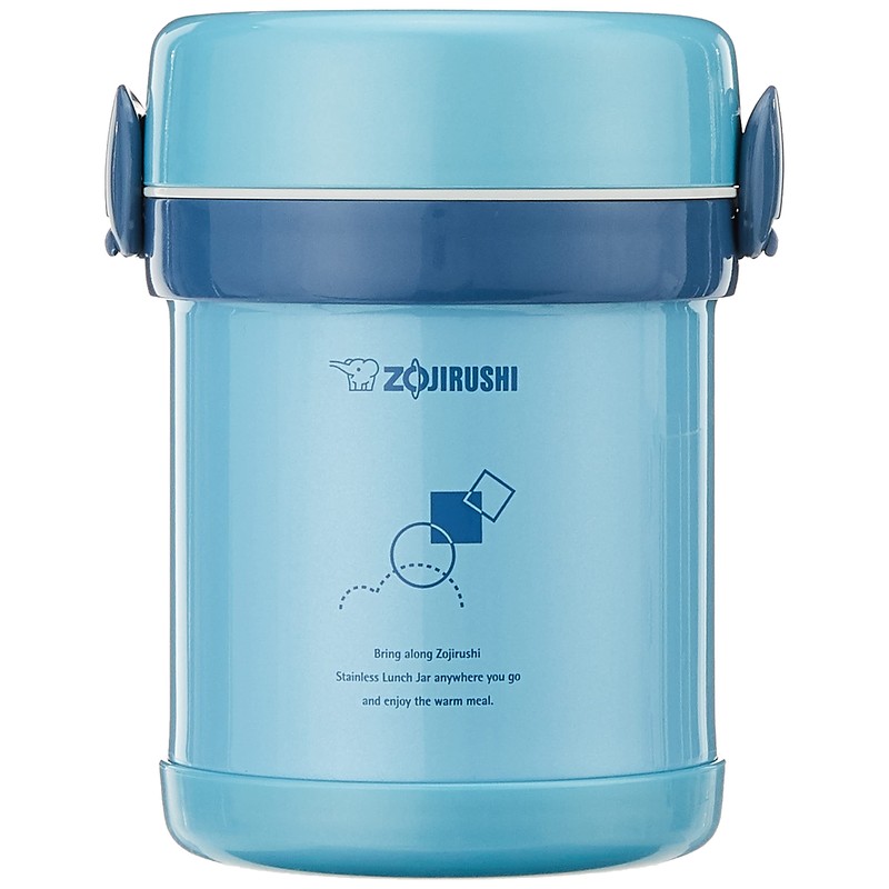 Zojirushi SL-MEE07AB Ms.Bento Stainless Lunch Jar, Aqua Blue