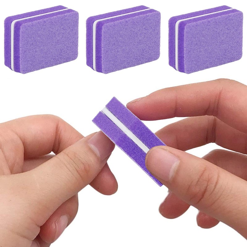 Pulidor de Uñas, 30 Piezas Mini Bloque de Pulido de