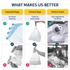 Lunderg Commode Liners with Absorbent Pads - Lemon Scent Medical