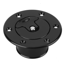 Replacement Fuel Tank Cap, 6061-T6 35.5mm/1.4in Aircraft Style Fuel Cell Gas Cap Aluminum Alloy Fuel Cap Kit with 6 Hole Anodized, Replacement 1.4in Universal Car Accessory