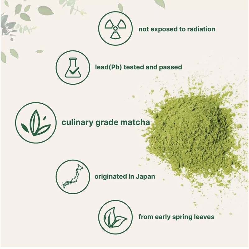 Matcha DNA Organic Matcha Green Tea Powder, 2 Pound (32