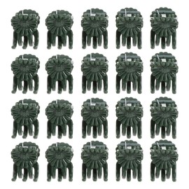 SUPVOX 100pcs Set Plant Clips Plants Fixing Clamps Plant Vine Clips Garden Stake Clips Garden Plant Garden Fixing Clip Plant Support Clip Plant Buckle Flowers Plastic Orchid, Green, 4E1467UAE23ND06M