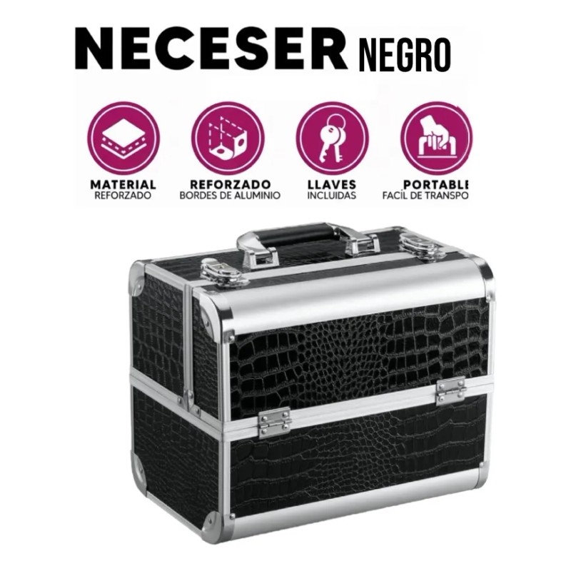 Neceser Maletín Cosmetiquera Profesional Belleza