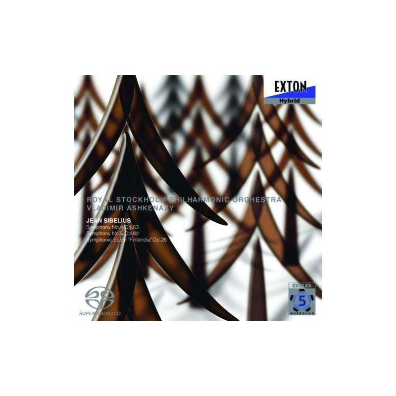 シベリウス:交響曲第4番、第5番交響詩「フィンランディア」