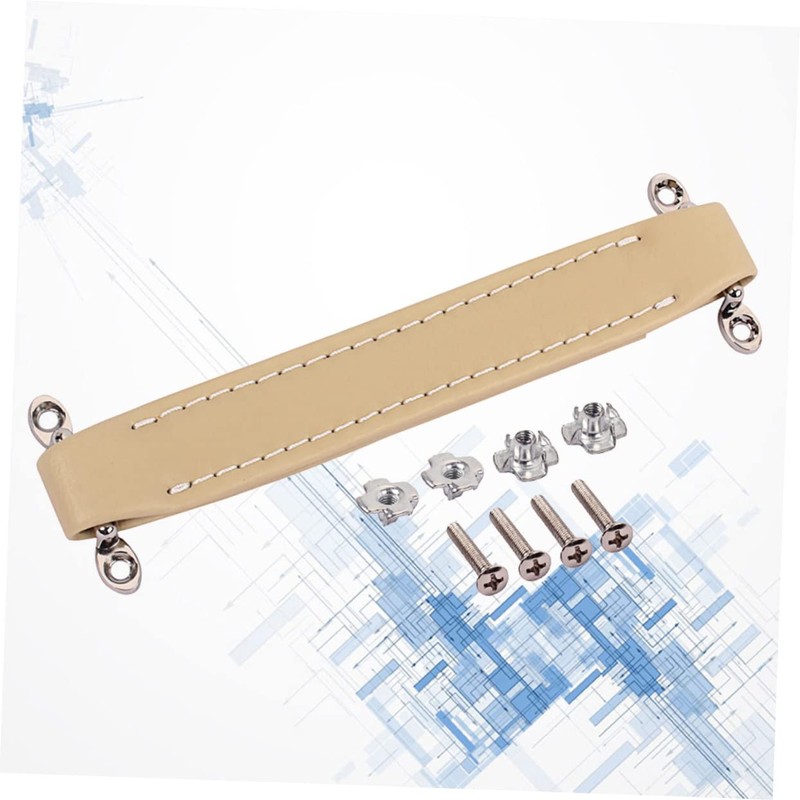 OSALADI Amplifier Handle Strap Pu Leather Handle for Speaker Reinforcement