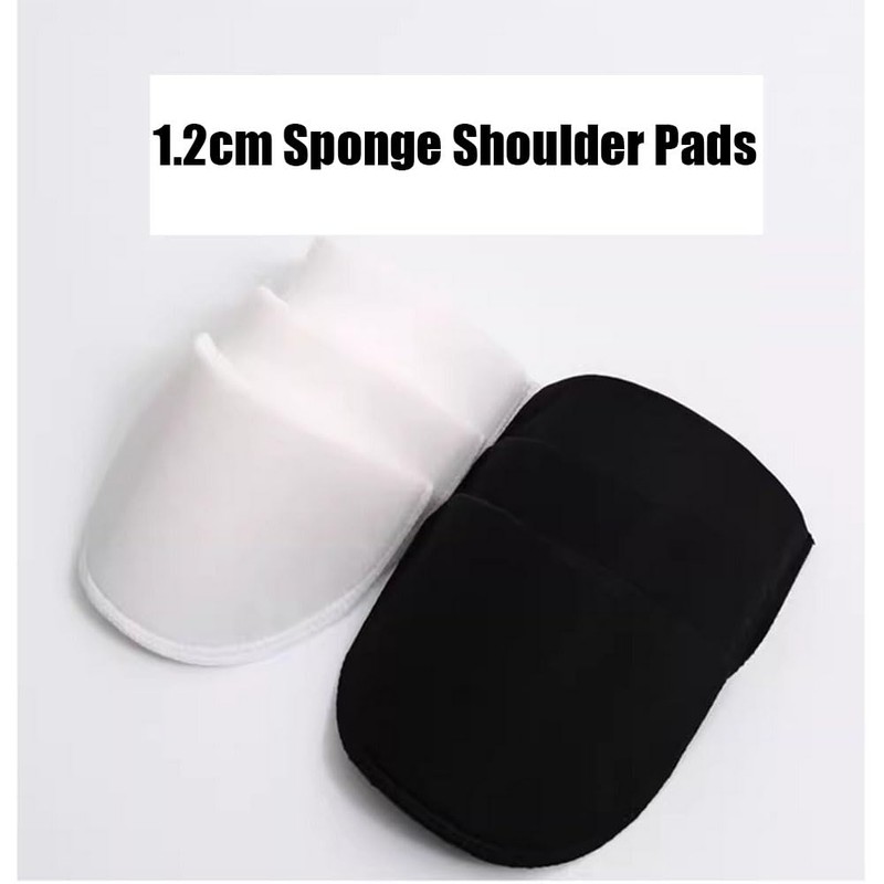 4 Pairs Covered Set-in Shoulder Pads Pads Sewing Foam Pads