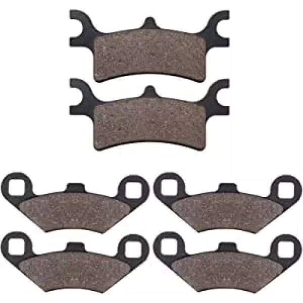 Unbranded Front & Rear Brake Pads For Polaris Sportsman 400