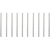 10 Pcs Metric Drill Bits Micro Wear Resistance Straight Shank