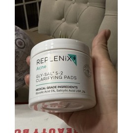 Replenix Gly-Sal Clarifying Acne Pads 60-Pads Exp 8/27 Fresh Batch! B3
