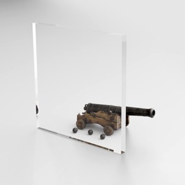 Fab Glass and Mirror Plastic PET 20"x24" (12mm) Thick Acrylic Sheet Use for Sneeze Guard, DIY Craft Projects, Plexiglass for Home Décor, Welcome Sign Boards, Clear