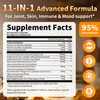 Turmeric Curcumin Supplement - 11-in-1 Turmeric Supplement with Black Pepper,