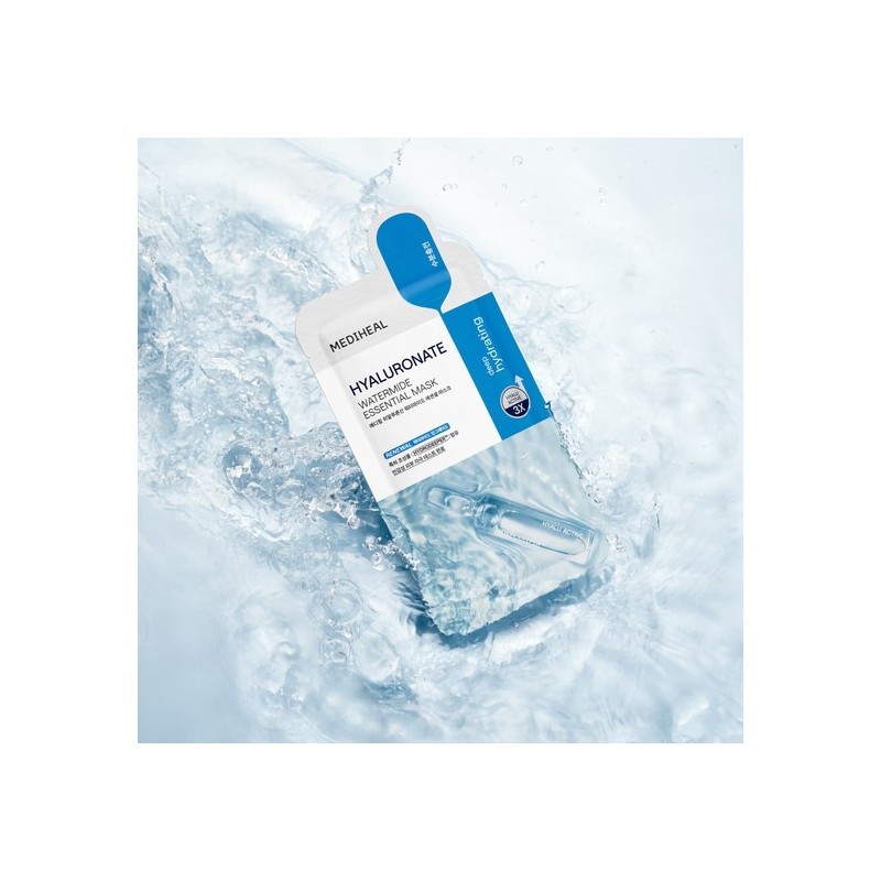 Mediheal Hyaluronic Acid Watermide Essential Mask 4 sheets + 4