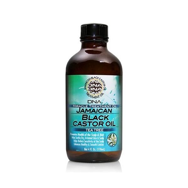 DNA Jamaican Black Castor Oil 4 oz (Tea Tree) by My Dna