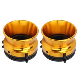 1 Pair 10 Inch Opener Universal Polished Aluminum NAB Hub Adapters for Studer ReVox for Akai for Teac