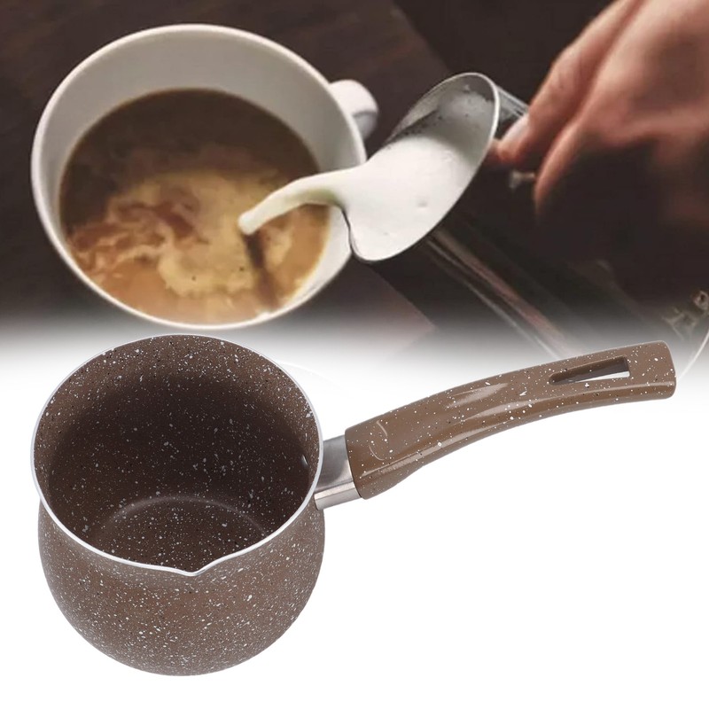 Anti Stick Milk Pan Lightweight Mini Milk Coffee Pot Sauce