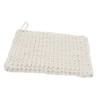 Ipetboom Square Woven Cotton Pot Mat Thick Heat-Resistant Trivet for