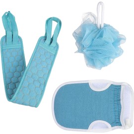 Guantes Exfoliantes de Baño FUOYLOO – Limpieza Profunda Diaria y Doble Cara