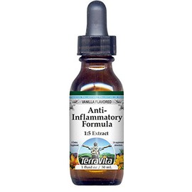 Anti-Inflammatory Formula Glycerite Liquid Extract (1:5) - Vanilla Flavored (1 oz, ZIN: 523448)