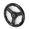 200*18mm Black Anti slip Bakelite 3 Spoked Lathe Handwheel with
