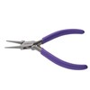 Purple Handle Round Nose Pliers Super-fine Round Nose with Spring