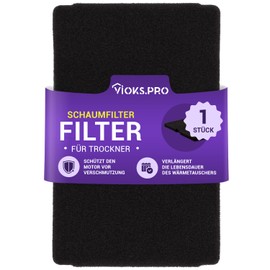 Vioks.pro Dryer Filter 240 x 155 mm Replacement for Beko 2964840200, Beko Filter Dryer Beko Heat Pump Dryer Filter, Blomberg TKF 7451 W50 Filter