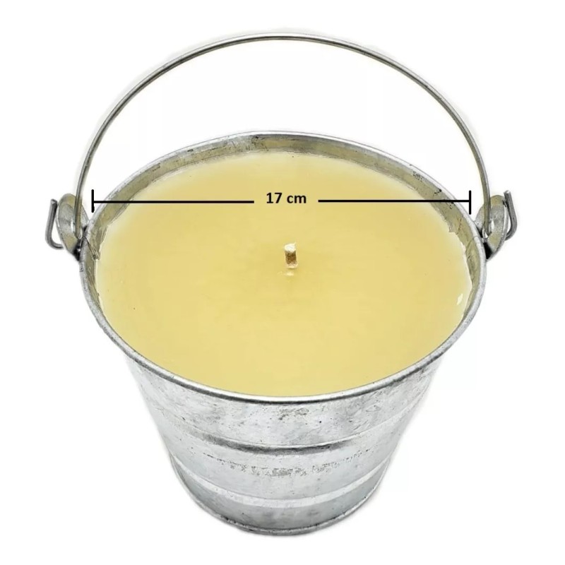 Velart Vela Artesanal De Citronela Repelente De Mosquitos 2kg