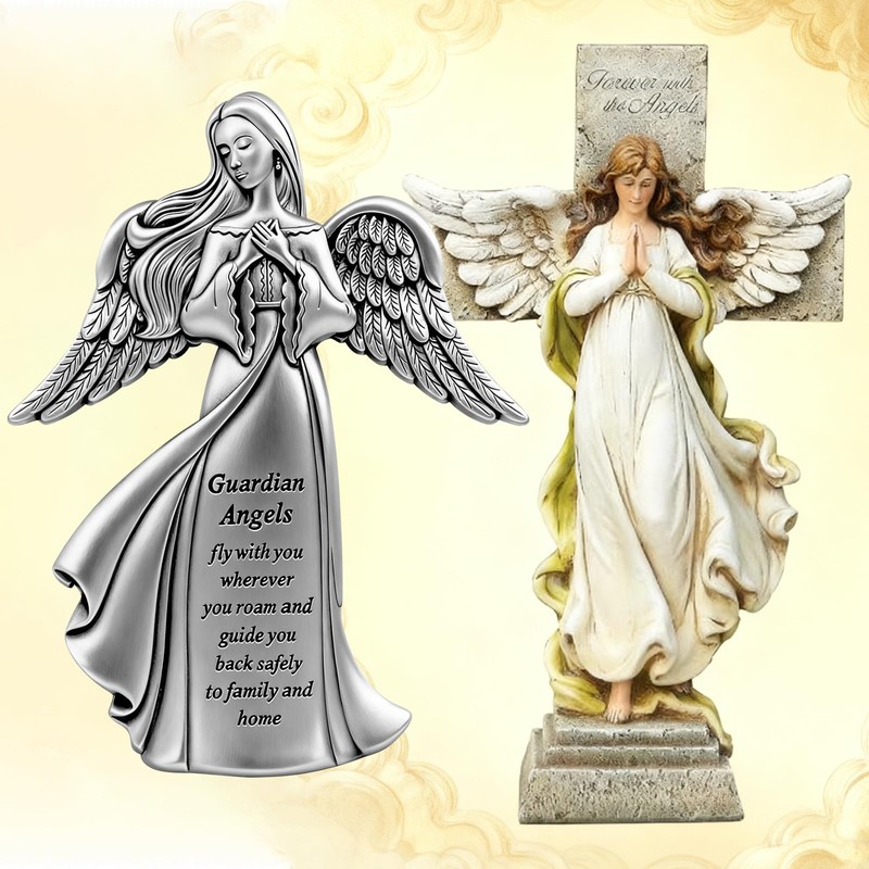 PloreWay Guardian Angel Sun Visor Clip: A Symbolic Travel Companion