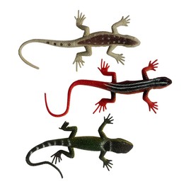 Yitaocity 24Pcs Small Realistic Frog Lizard Insect Snake Dragonfly Ant Reptile Figure Animals for School Project Garden Toy Birthday Gift Party Supplies Home Decor Game (Classic B)