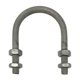 U-Bolt M16 x55mm Thread, 94mm Inside Diam, 132mm Inside Height Galvanised Pack Size : 1