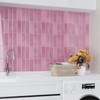 VaryPaper Pink Peel and Stick Backsplash for Kitchen 10 Sheets